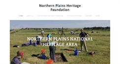 Desktop Screenshot of northernplainsheritage.org